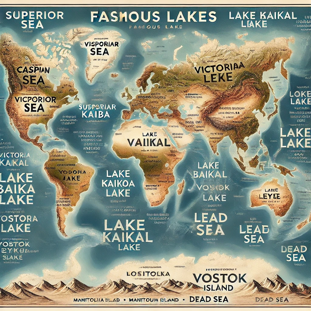 Most Important & Famous Lakes of the World